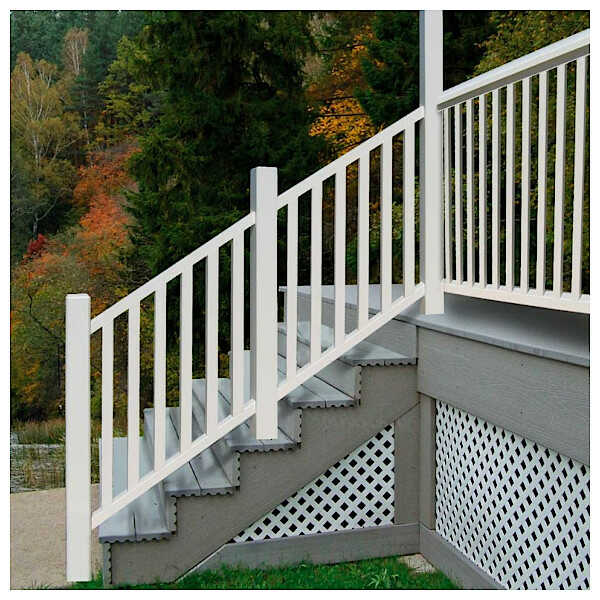 Top Board for Balcony Railing Fence 3.4x12x240cm